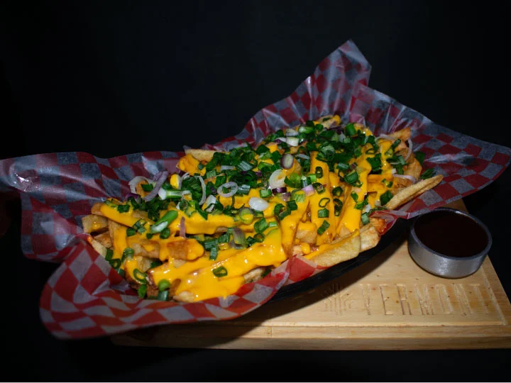 Papas Cheddar y Verdeo
